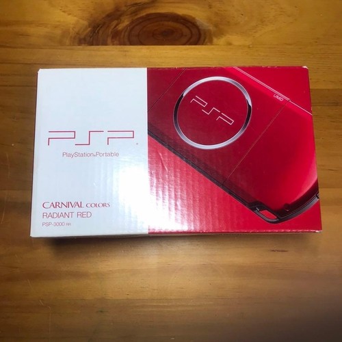 Console psp 3000 radiant red - console,