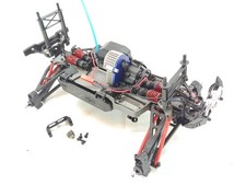 Traxxas 1/16 Mini Summit Crawler Trail Truck Roller Slider Chassis NICE!