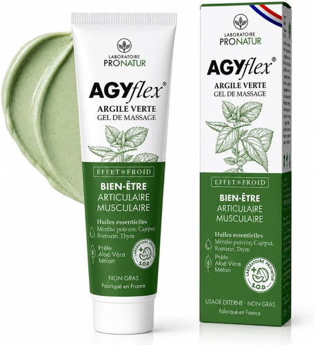 Agyflex argile verte - verte, gel