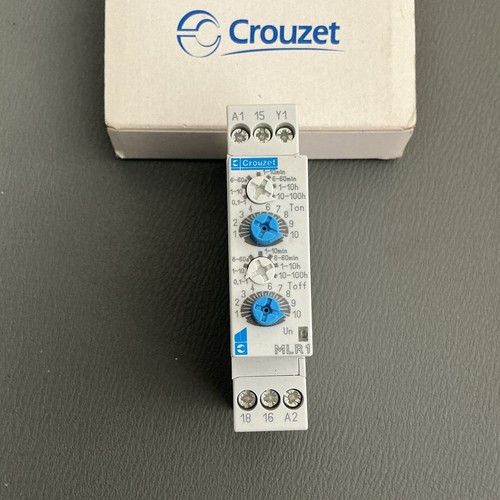 Crouzet relais temporisé - , rail