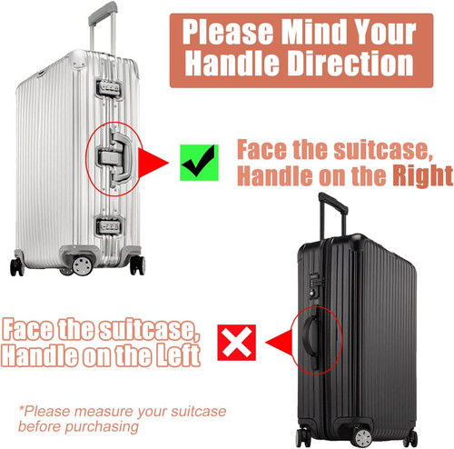 Inch suitcase cover clear - suitcase,