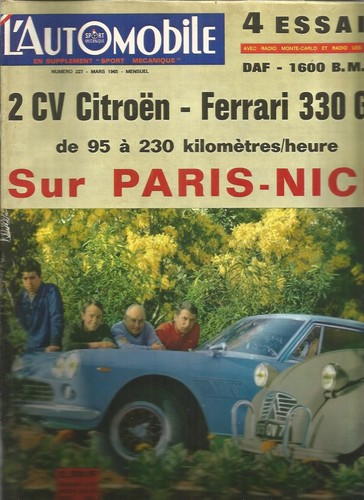 Automobile 227 2cv - l'automobile, n°227