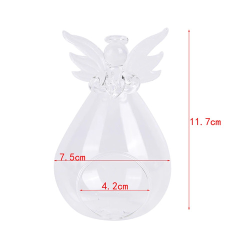 Bougeoir verre transparent - verre,
