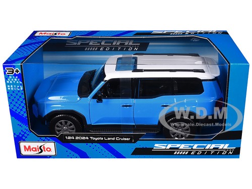 2024 toyota land cruiser - land, blue