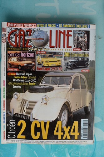 Gazoline citroen 2cv - 58,