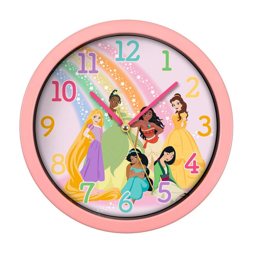 Horloge murale princesses - murale,