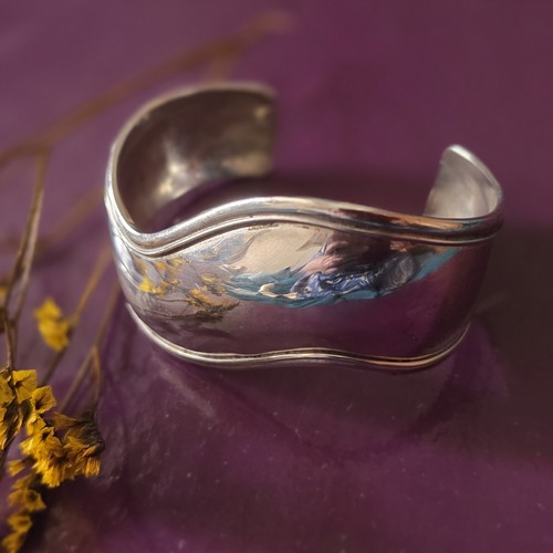 Bracelet jonc vague - vague, /