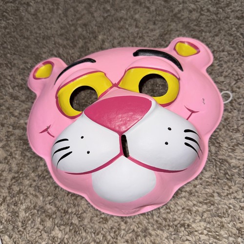 Vintage halloween mask pink - halloween,