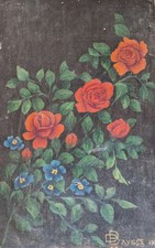 Tableau Peinture Fleurs 1901