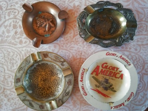 Lot vieux cendriers - lot, 4