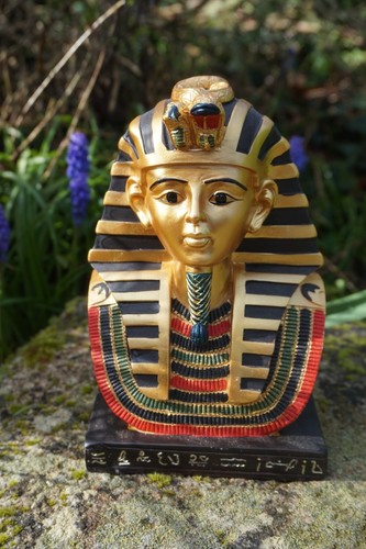 413 figurine buste pharaon - buste,