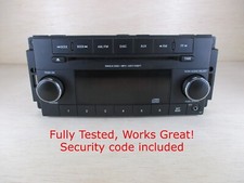 OEM 07-19 Dodge Jeep Chrysler RAM AM-FM-MP3 CD Player Radio Receiver ID RES W/B✅