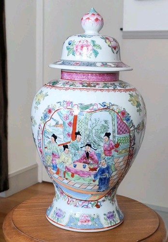 Superbe potiche ancienne pot - superbe,
