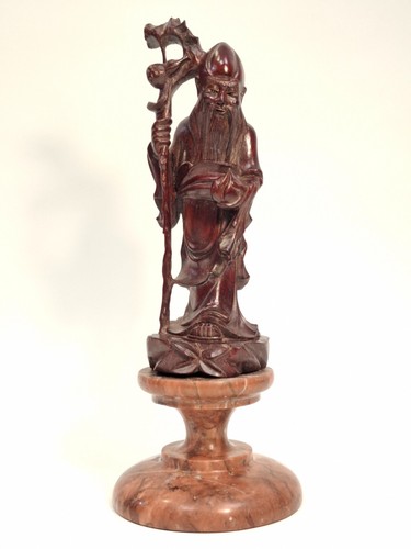Statuette chinoise bois - chinoise,