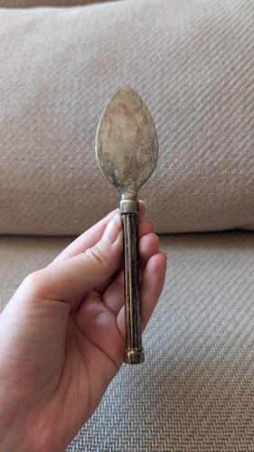 Ancien couteau fromage foie - couteau,