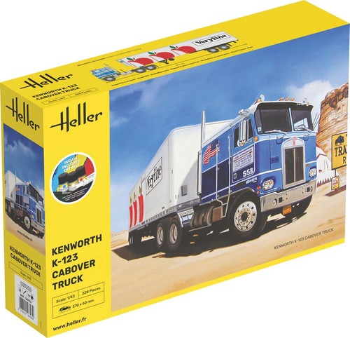 Maquette camion kenworth 123 - kenworth, k-123