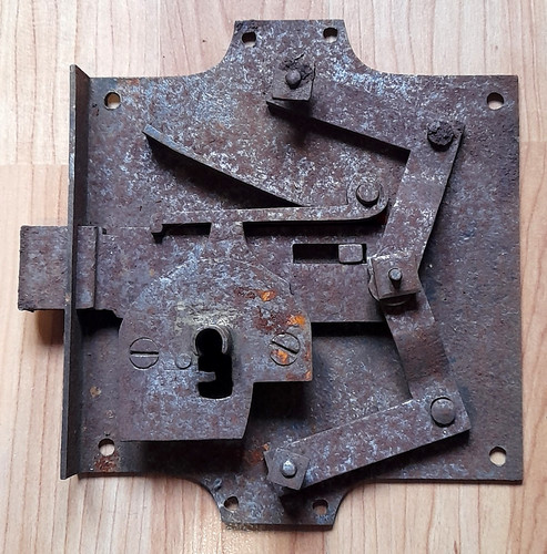 Ancienne grande serrure - , de