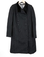 Manteau En Laine Noir Femme
