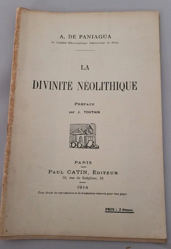 Divinité néolithique - la,