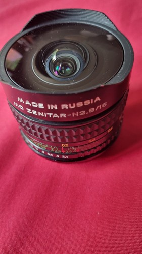 Fisheye zenitar 2 8 - mm, f