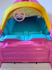 Mattel Barbie Boat 17" Fits 3 Dolls, Colorful Floats in Water Summer Toy Beach 