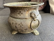 Jardinière Ancienne En Laiton