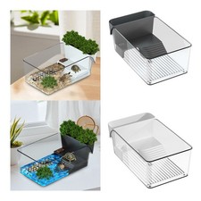 Kit de démarrage pour petit aquarium à tortues, habitat pour reptiles,