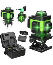 Niveau Laser 4D 360° Vert 16 Lignes avec Trépied, Haute Précision