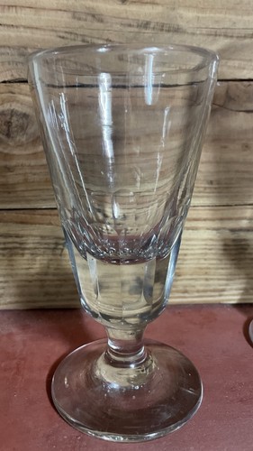 Ancien grand verre bistrot - , en