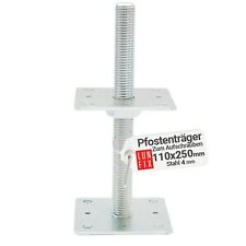 Support de poteau à visser