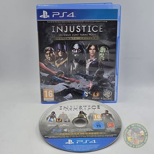 Injustice ultimate edition ps4 - injustice,