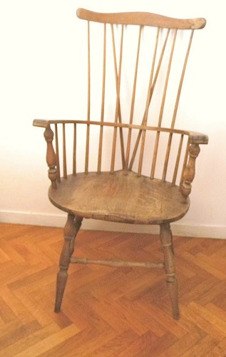 Fauteuil bois vintage design - fauteuil, bois-vintage-design