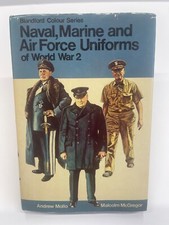 3 English Books Uniforms of WW1 & II Armies