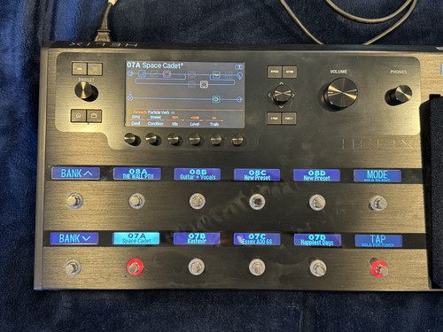 Line helix floor pedalboard - line, 6