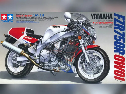 Tamiya yamaha fzr750r - tamiya,