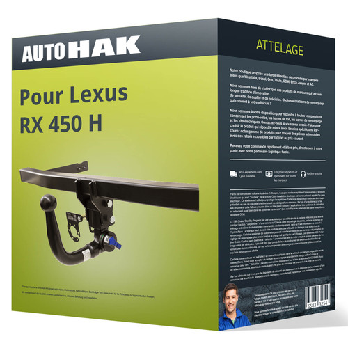 Attelage pour lexus - pour, 450