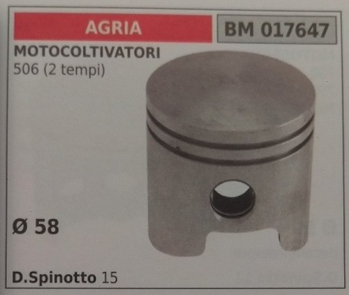 Piston complet motoculteur - complet,