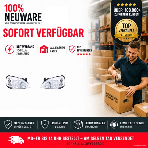 Phares kit halogène convient - halogène,