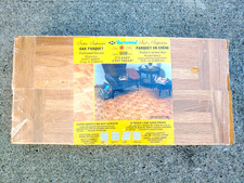 Barwood Oak Parquet Floor Satin Supreme  - 16 Panels 19" x 4.75" 10 Sq - Canada