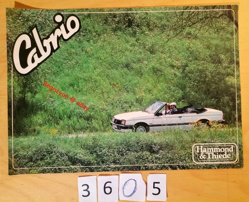 Hammond thiede opel - hammond, ascona