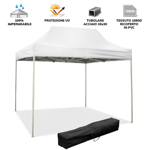 Gazébo pliant imperméable - pliant, en