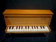 Rare Toy piano jouet ancien Michelsonne Paris 30 keys unusual instrument