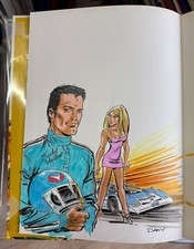 Dédicace couleur DANY MICHEL VAILLANT SPECIAL 20eme ANNIVERSAIRE TTBE