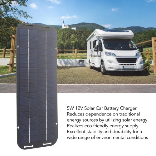 12v portable solar - 5w,
