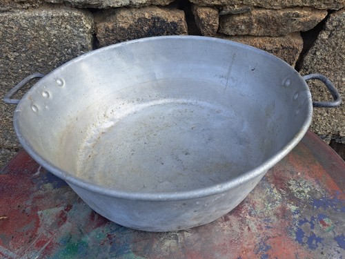 Ancienne bassine aluminium - ancienne, alu