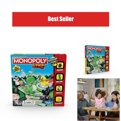 Monopoly junior jeu - junior,
