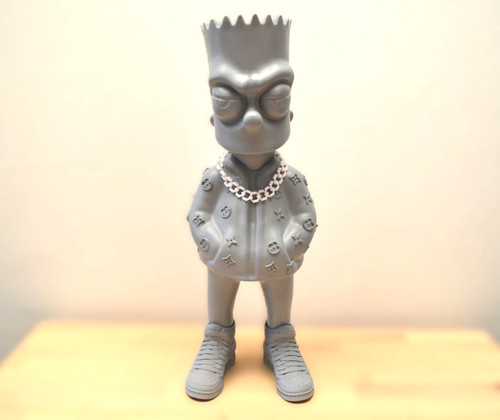 Statue bart simpson 50cm art - bart,