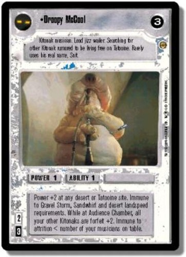 Droopy mccool star wars ccg - mccool,