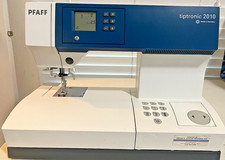 PFAFF Tiptronic 2010 ? Sewing Machine w/ Foot Pedal & Hard Shell Case