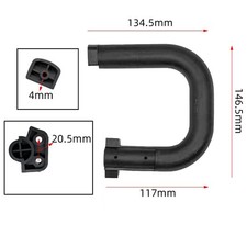 Poignée de scie à bûcheron électrique 16 pouces accessoires utilisation auxi